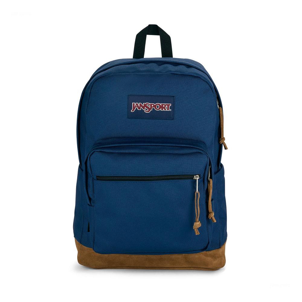 JanSport Right Pack School Backpacks Navy | AU_JS571