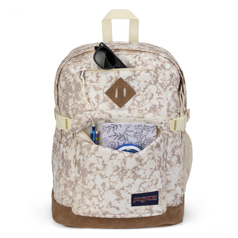 JanSport SUEDE CAMPUS Laptop Backpacks Beige | AU_JS490