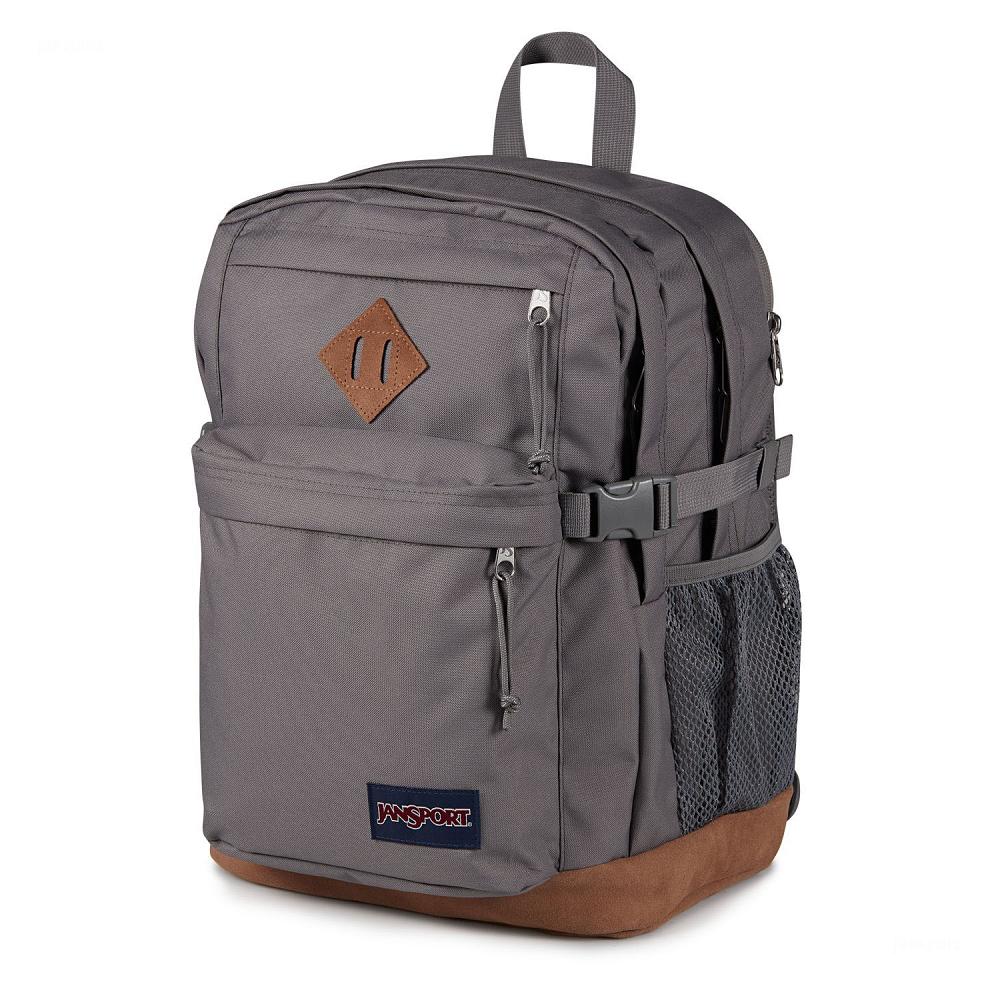 JanSport SUEDE CAMPUS Laptop Backpacks Deep Grey | AU_JS025