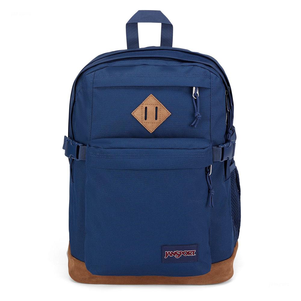 JanSport SUEDE CAMPUS Laptop Backpacks Navy | AU_JS544