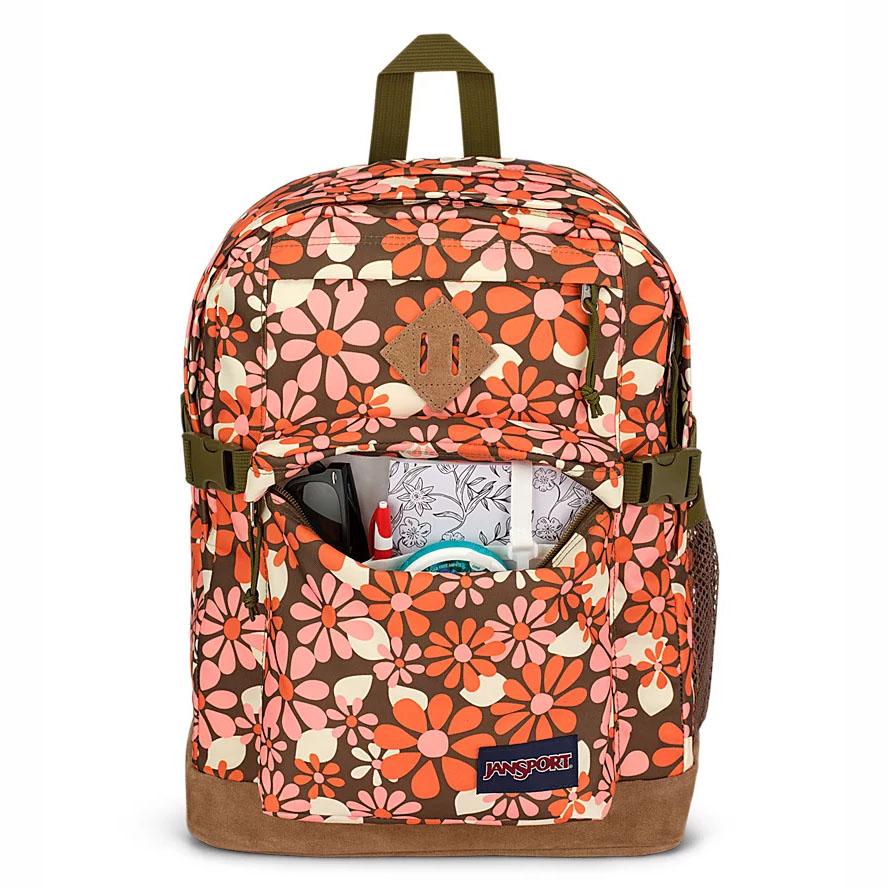 JanSport SUEDE CAMPUS Laptop Backpacks Orange | AU_JS237