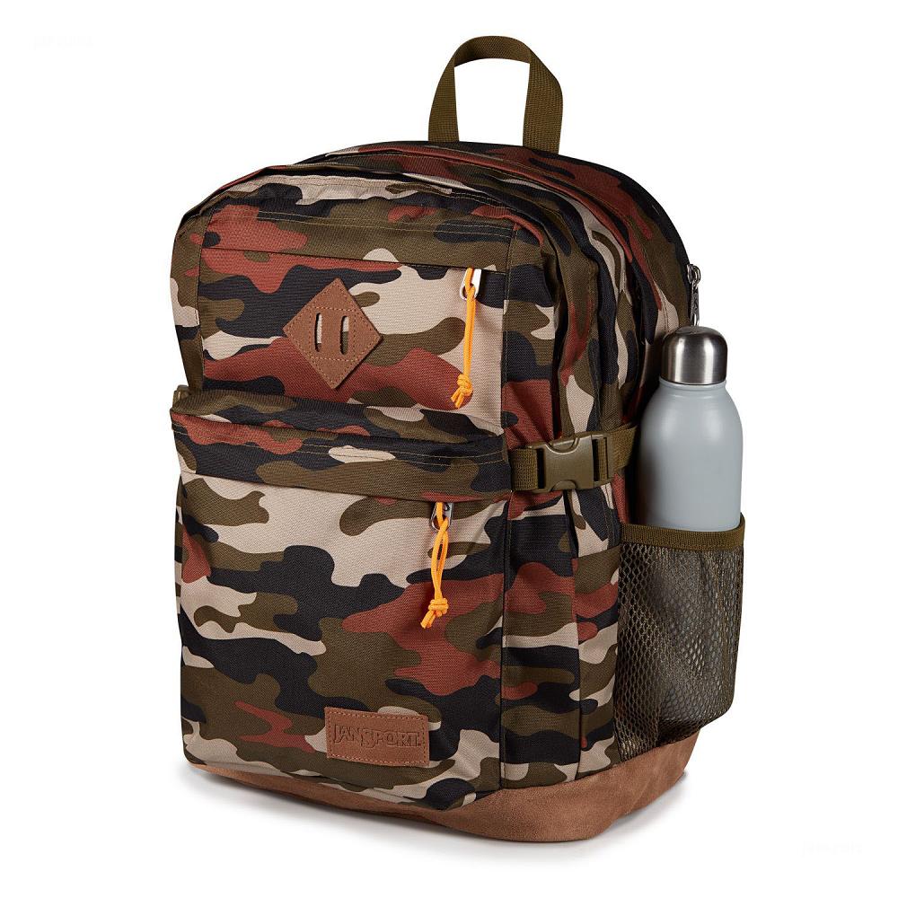 JanSport SUEDE CAMPUS School Backpacks Camo | AU_JS545