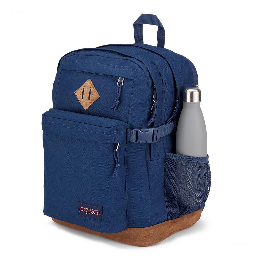 JanSport SUEDE CAMPUS School Backpacks Navy | AU_JS305