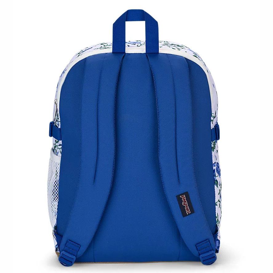 JanSport SUEDE CAMPUS School Backpacks White / Blue | AU_JS526