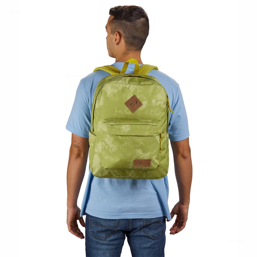 JanSport SUPERBREAK PLUS FX Laptop Backpacks Green | AU_JS166