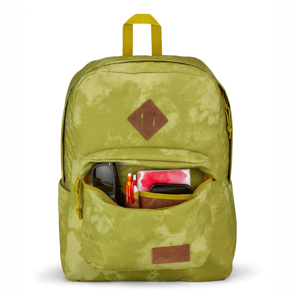 JanSport SUPERBREAK PLUS FX Laptop Backpacks Green | AU_JS166