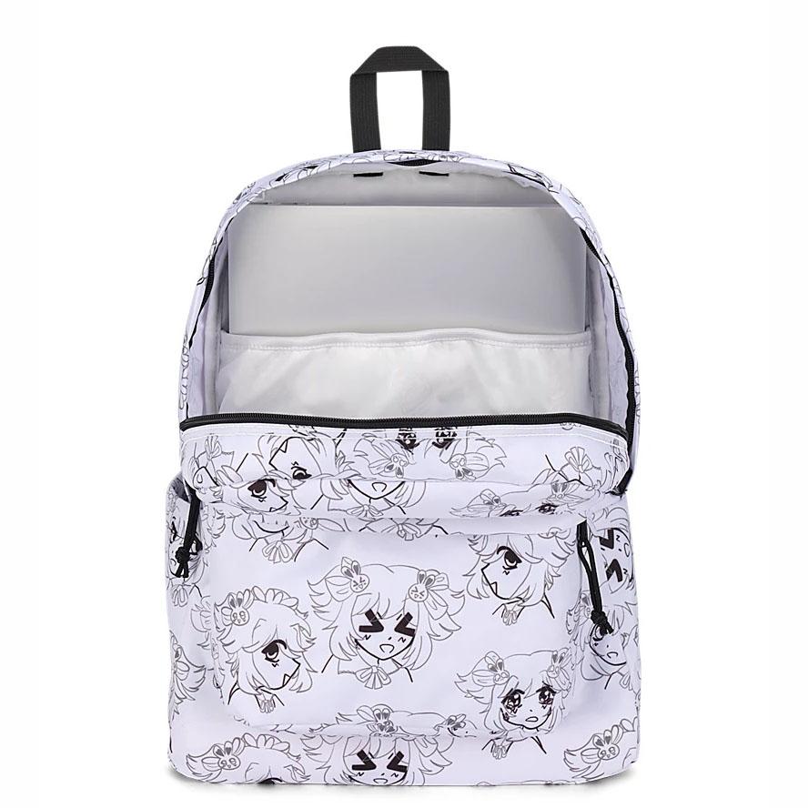 JanSport SuperBreak® Plus Laptop Backpacks White | AU_JS012