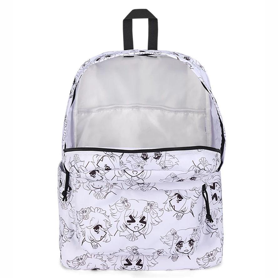 JanSport SuperBreak® Plus Laptop Backpacks White | AU_JS012