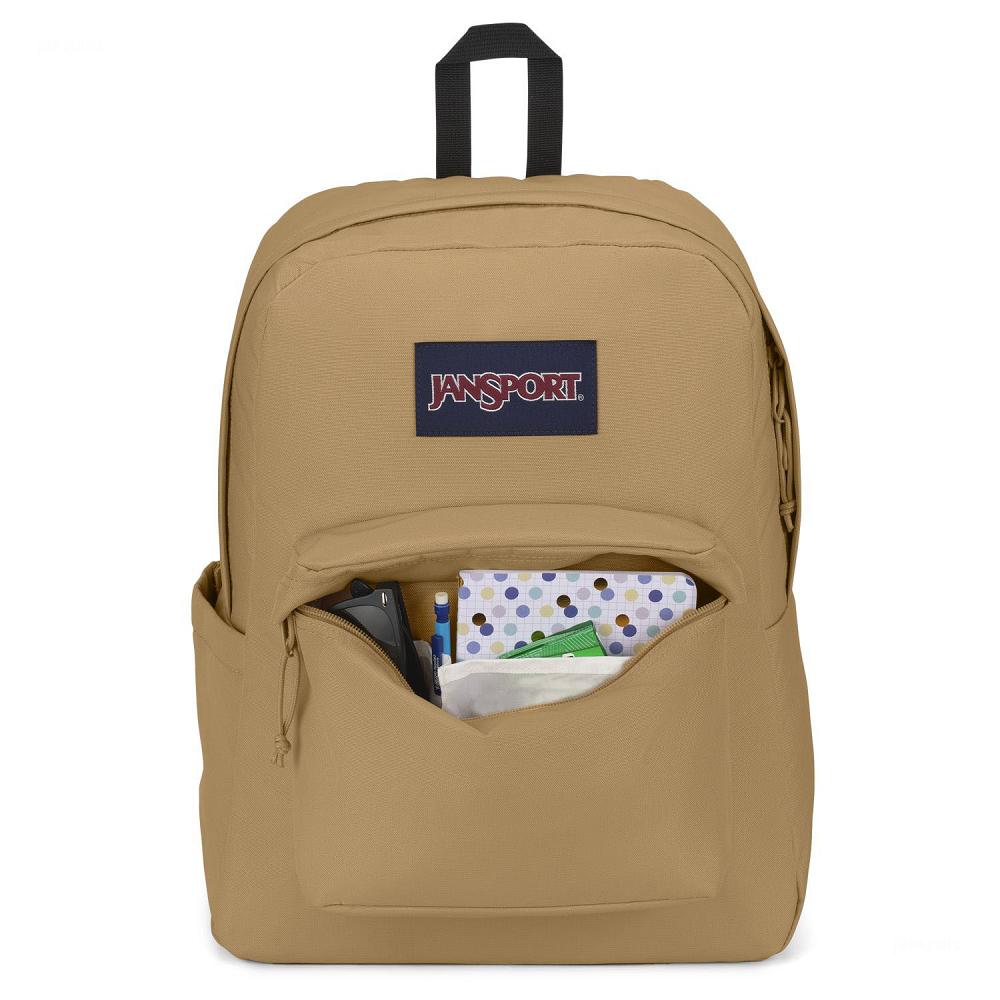 JanSport SuperBreak® Plus Laptop Backpacks Khaki | AU_JS023