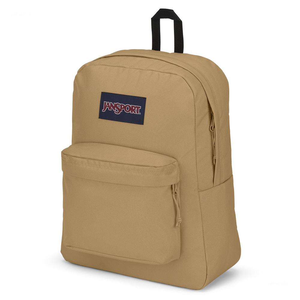 JanSport SuperBreak® Plus Laptop Backpacks Khaki | AU_JS023