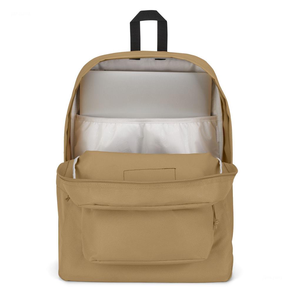 JanSport SuperBreak® Plus Laptop Backpacks Khaki | AU_JS023