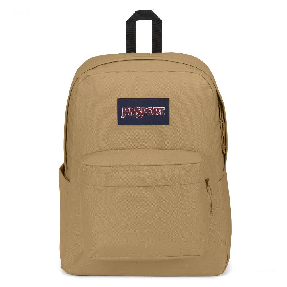 JanSport SuperBreak® Plus Laptop Backpacks Khaki | AU_JS023