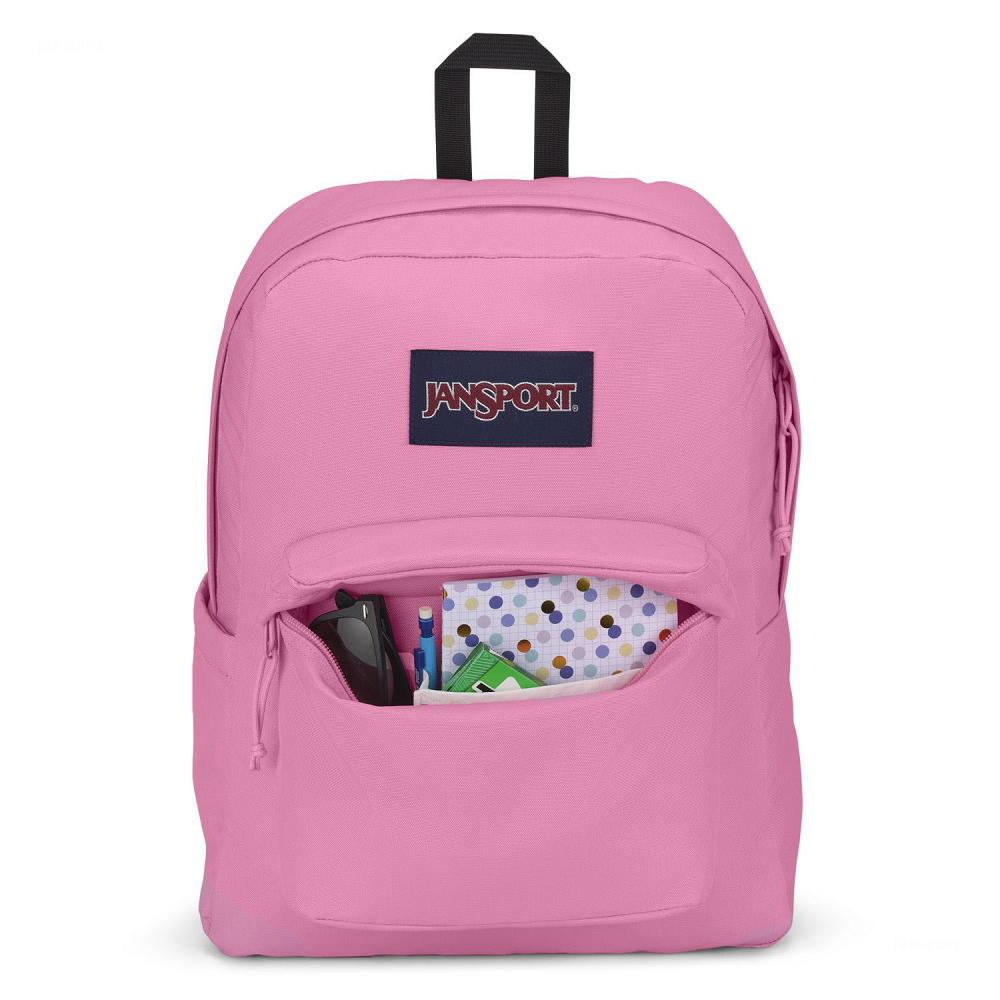 JanSport SuperBreak® Plus Laptop Backpacks Pink | AU_JS058