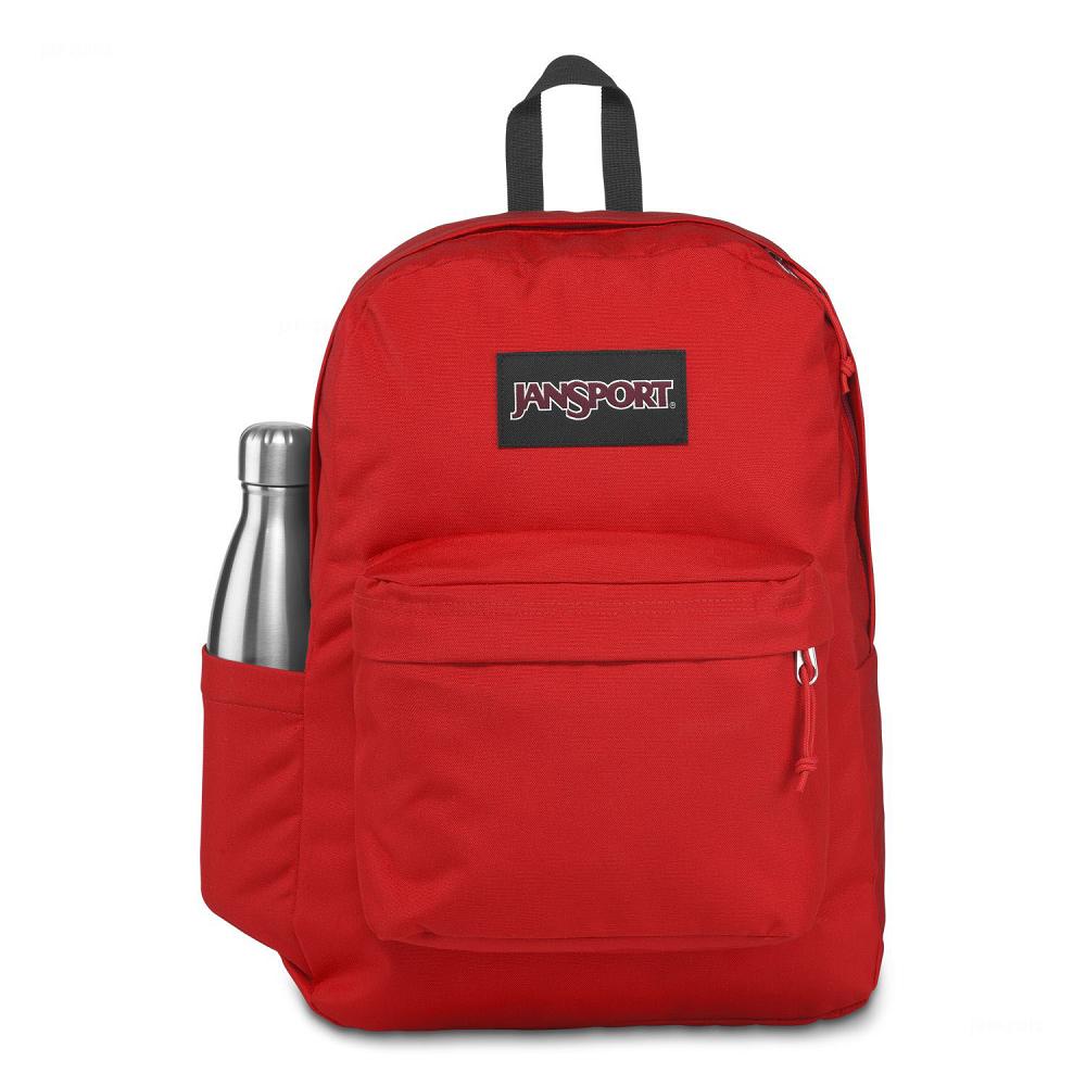 JanSport SuperBreak® Plus Laptop Backpacks Red | AU_JS076