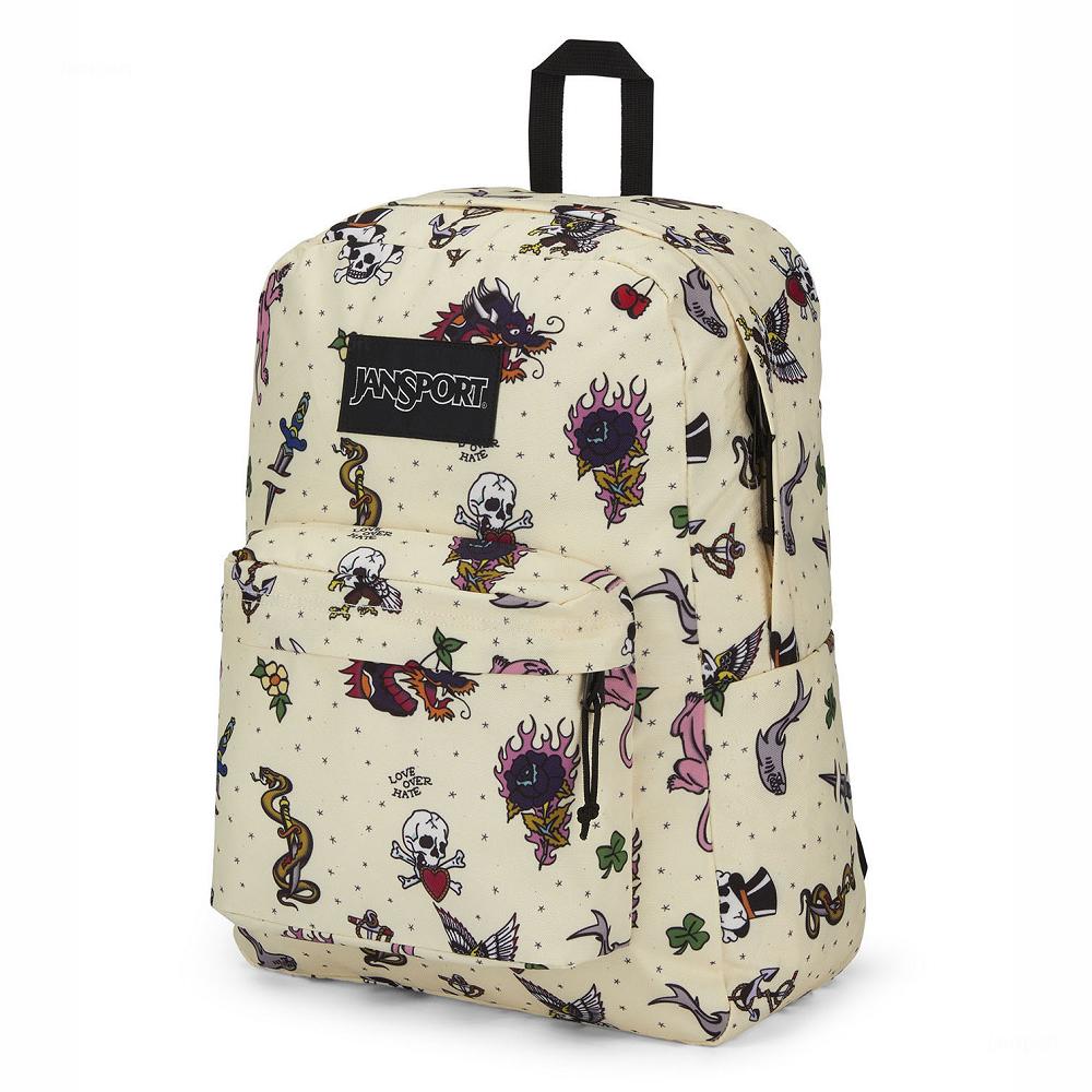 JanSport SuperBreak® Plus Laptop Backpacks Beige | AU_JS14B