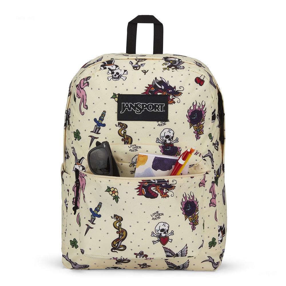 JanSport SuperBreak® Plus Laptop Backpacks Beige | AU_JS14B