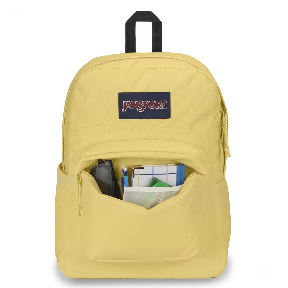 JanSport SuperBreak® Plus Laptop Backpacks Yellow | AU_JS159