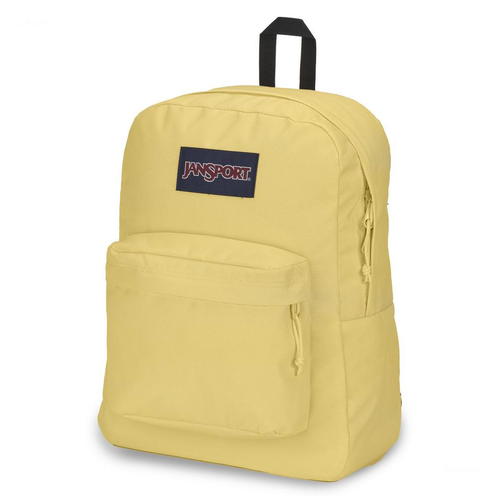 JanSport SuperBreak® Plus Laptop Backpacks Yellow | AU_JS159