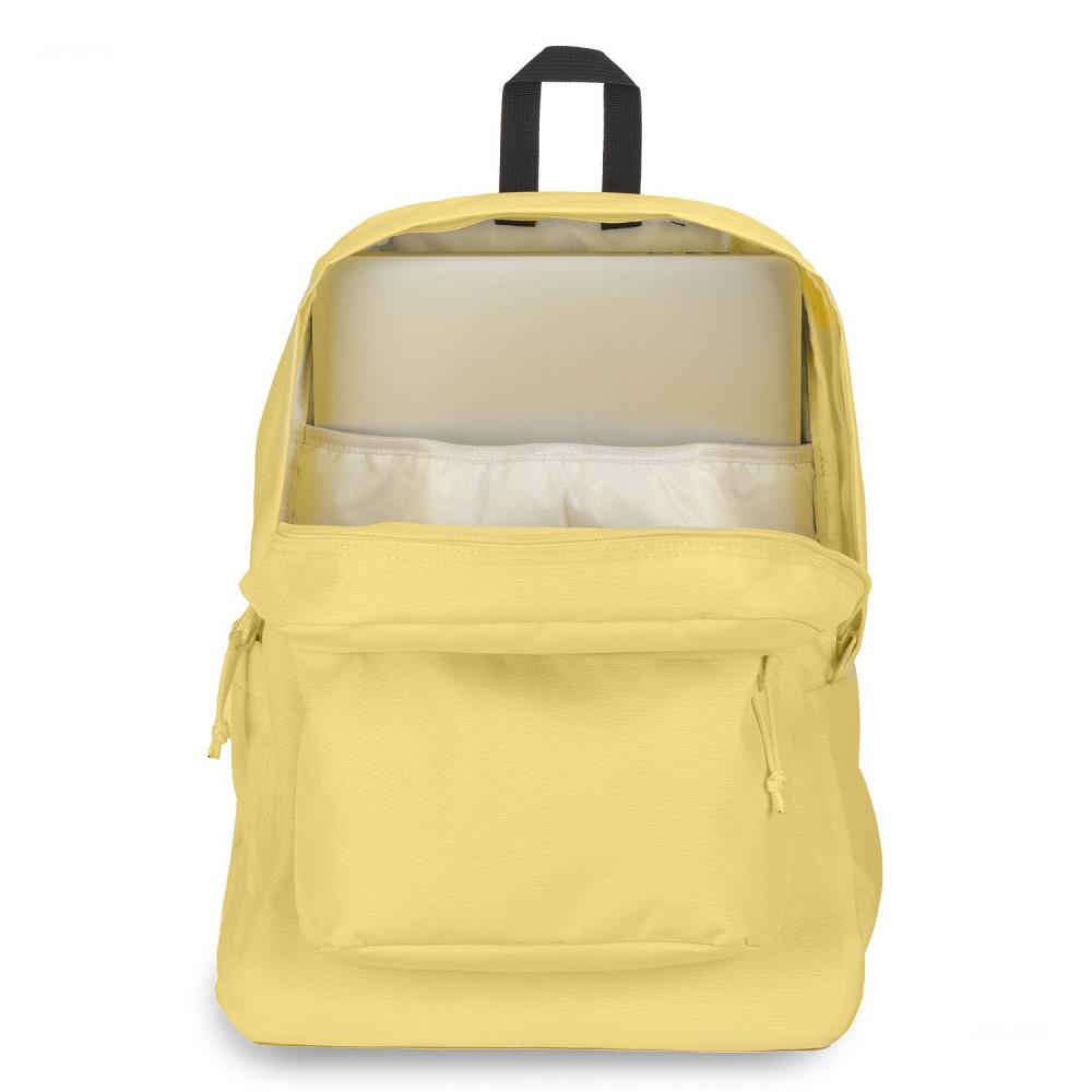 JanSport SuperBreak® Plus Laptop Backpacks Yellow | AU_JS159