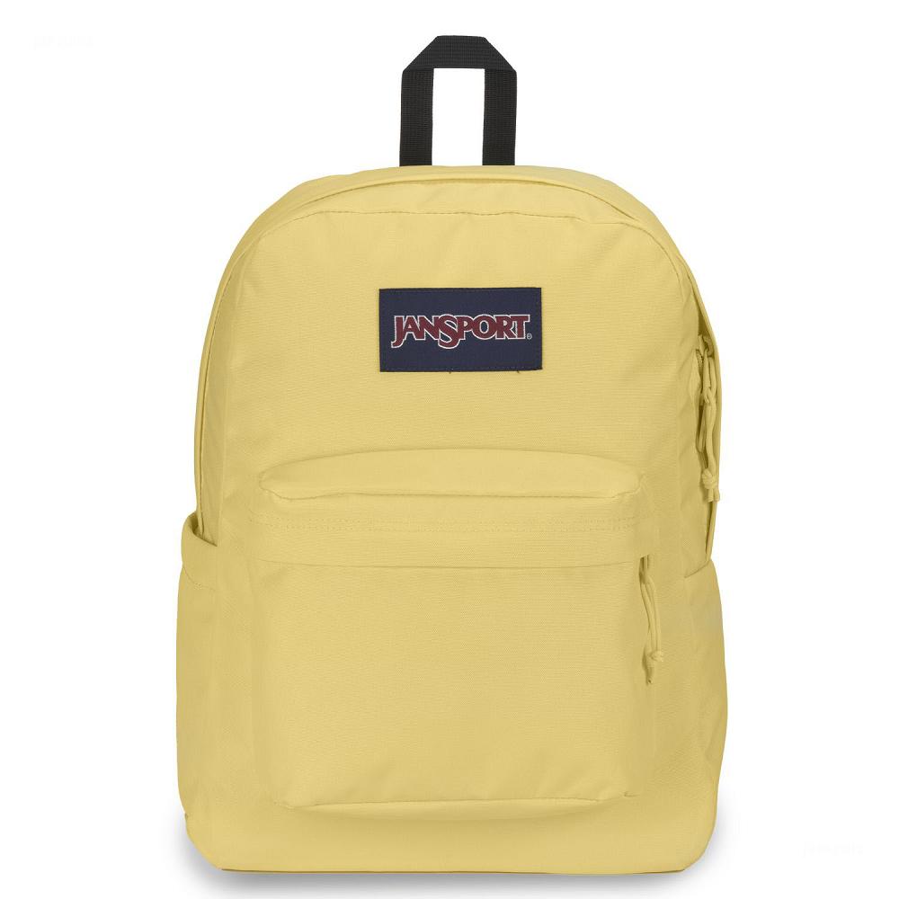 JanSport SuperBreak® Plus Laptop Backpacks Yellow | AU_JS159