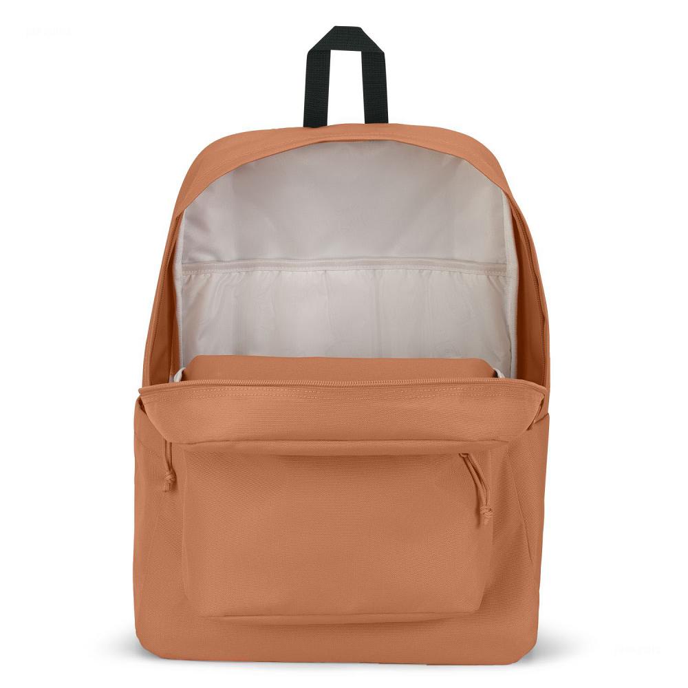 JanSport SuperBreak® Plus Laptop Backpacks Orange | AU_JS238