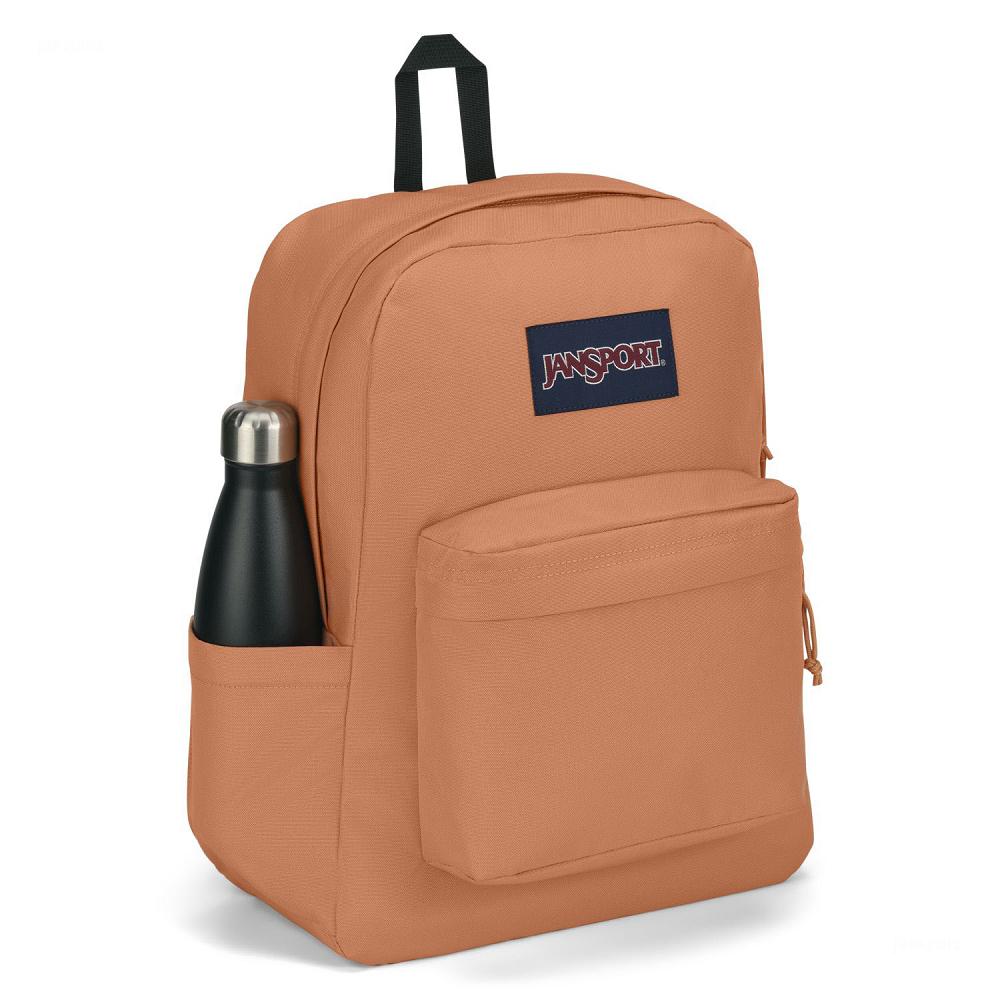 JanSport SuperBreak® Plus Laptop Backpacks Orange | AU_JS238