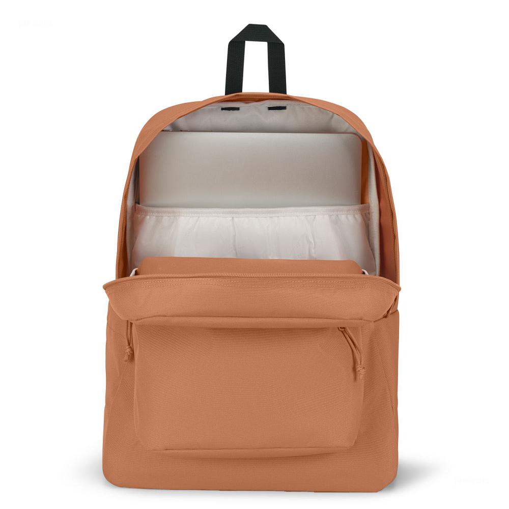 JanSport SuperBreak® Plus Laptop Backpacks Orange | AU_JS238