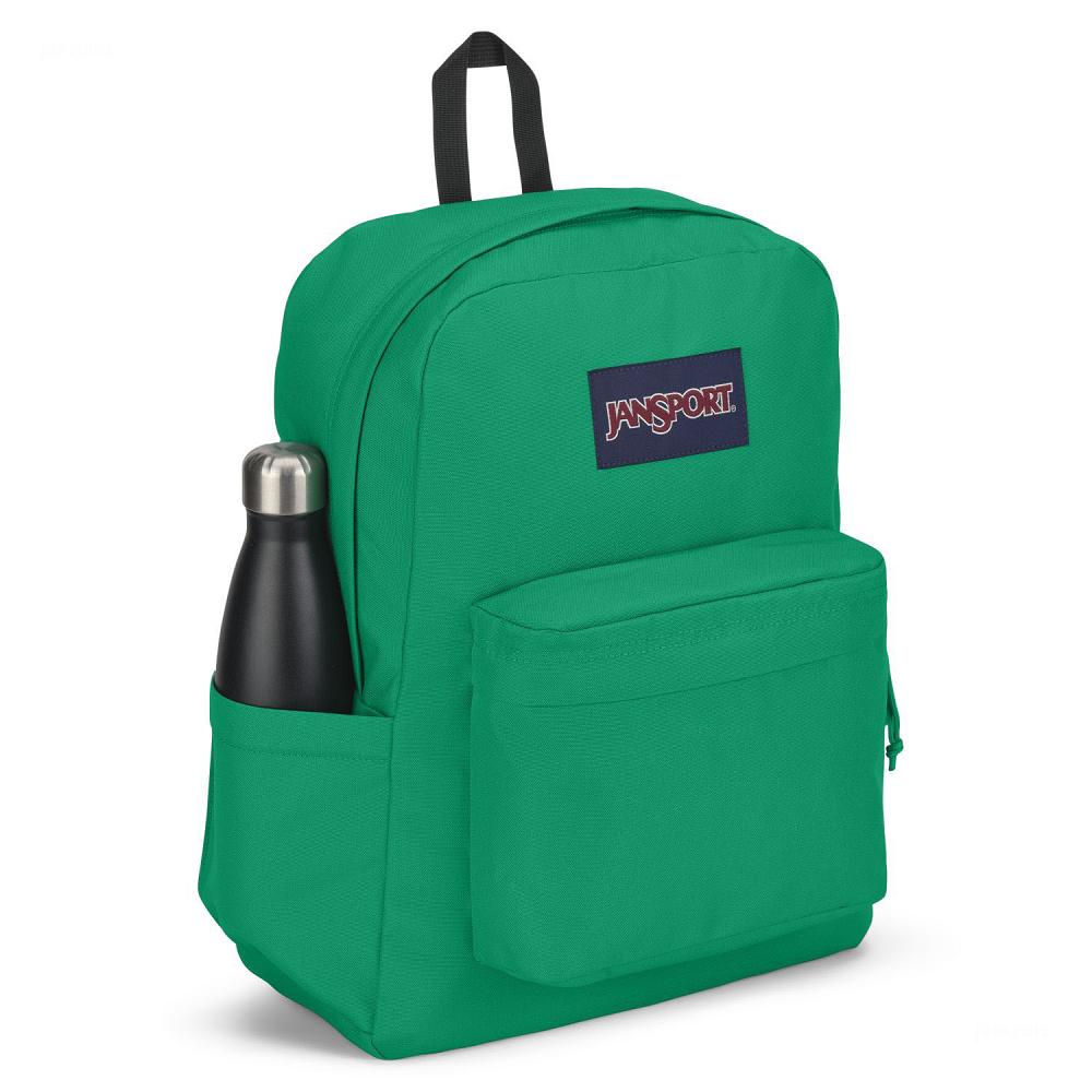 JanSport SuperBreak® Plus Laptop Backpacks Green | AU_JS273