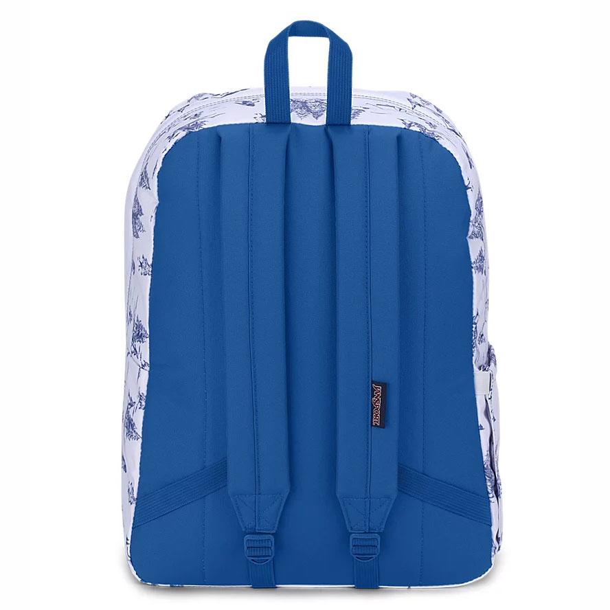 JanSport SuperBreak® Plus Laptop Backpacks White / Blue | AU_JS495