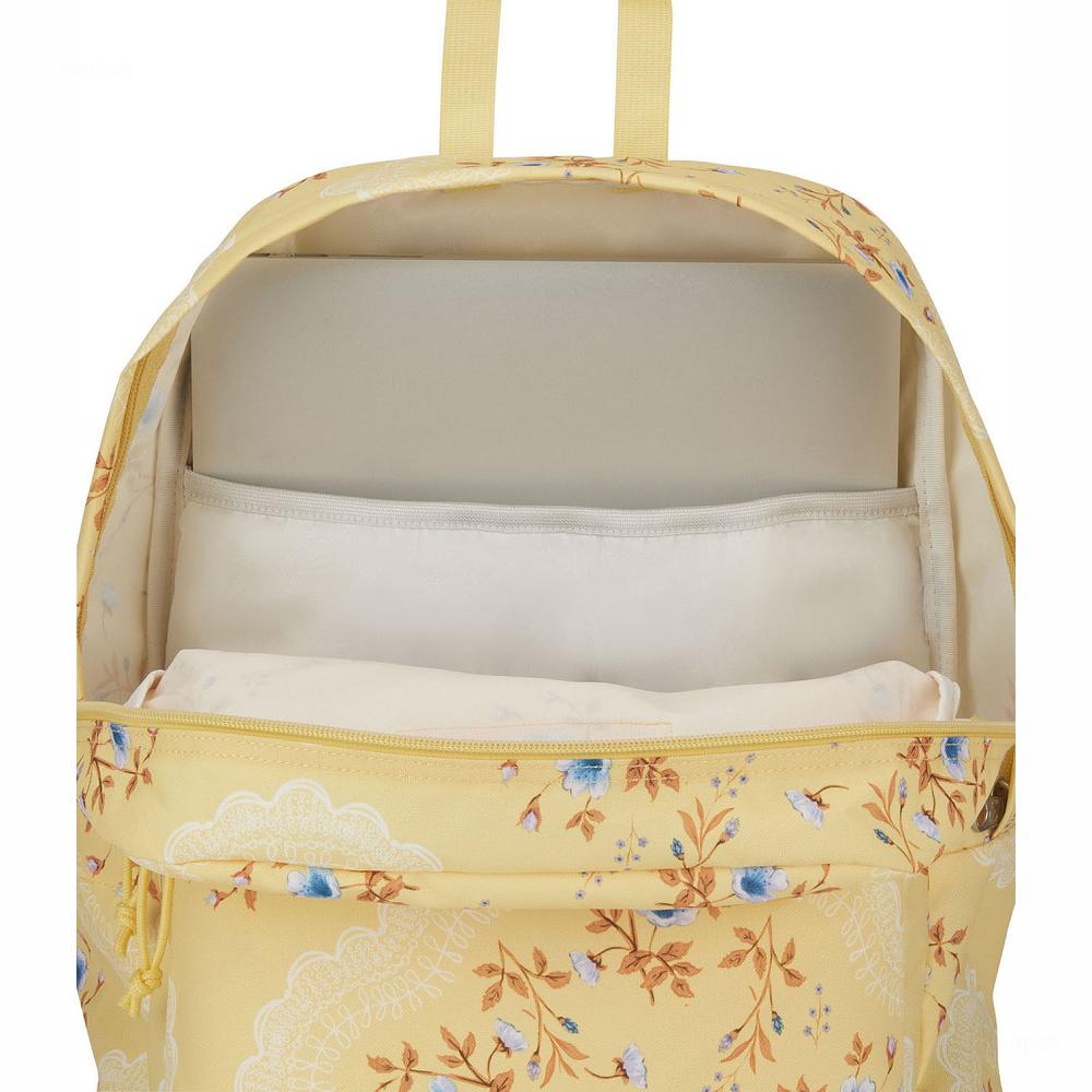 JanSport SuperBreak® Plus Laptop Backpacks Yellow | AU_JS509