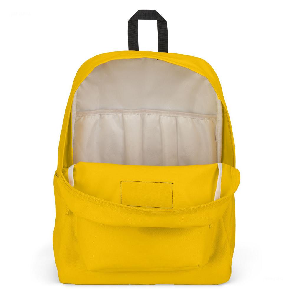 JanSport SuperBreak® Plus Laptop Backpacks Lemon | AU_JS512