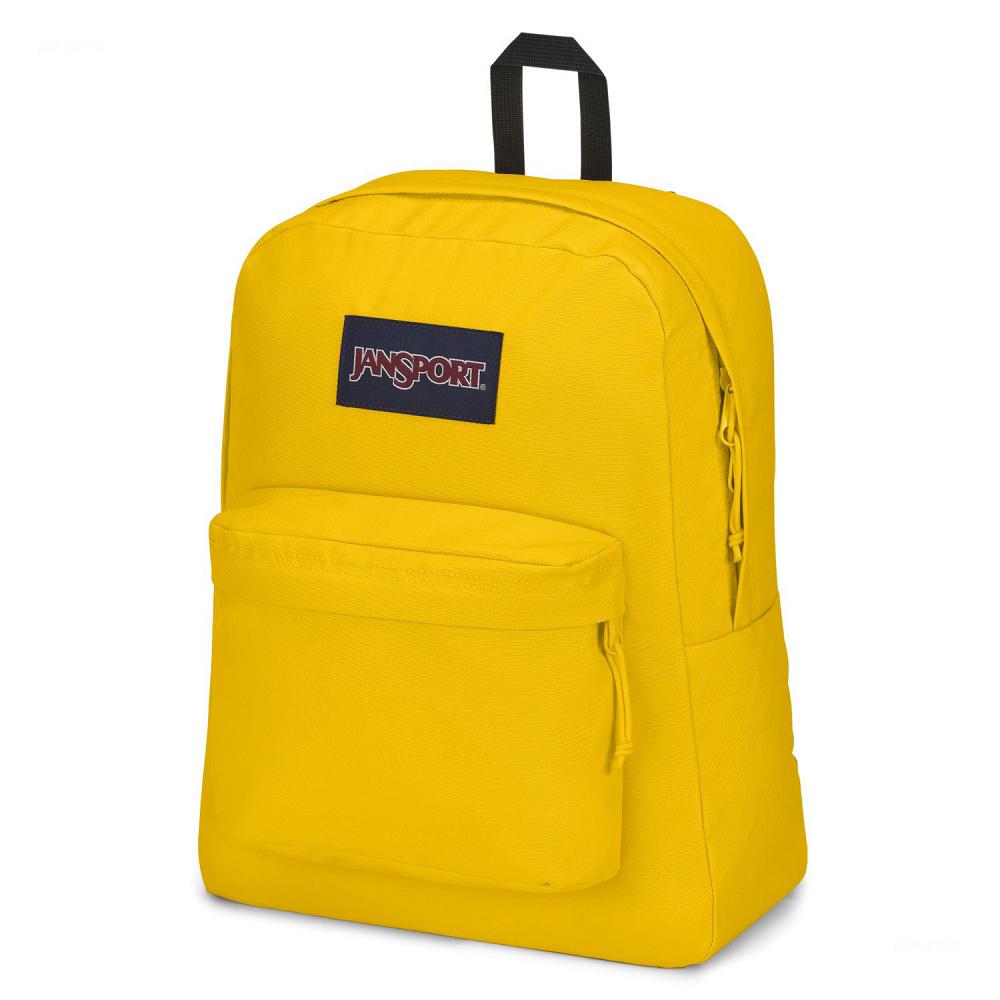 JanSport SuperBreak® Plus Laptop Backpacks Lemon | AU_JS512