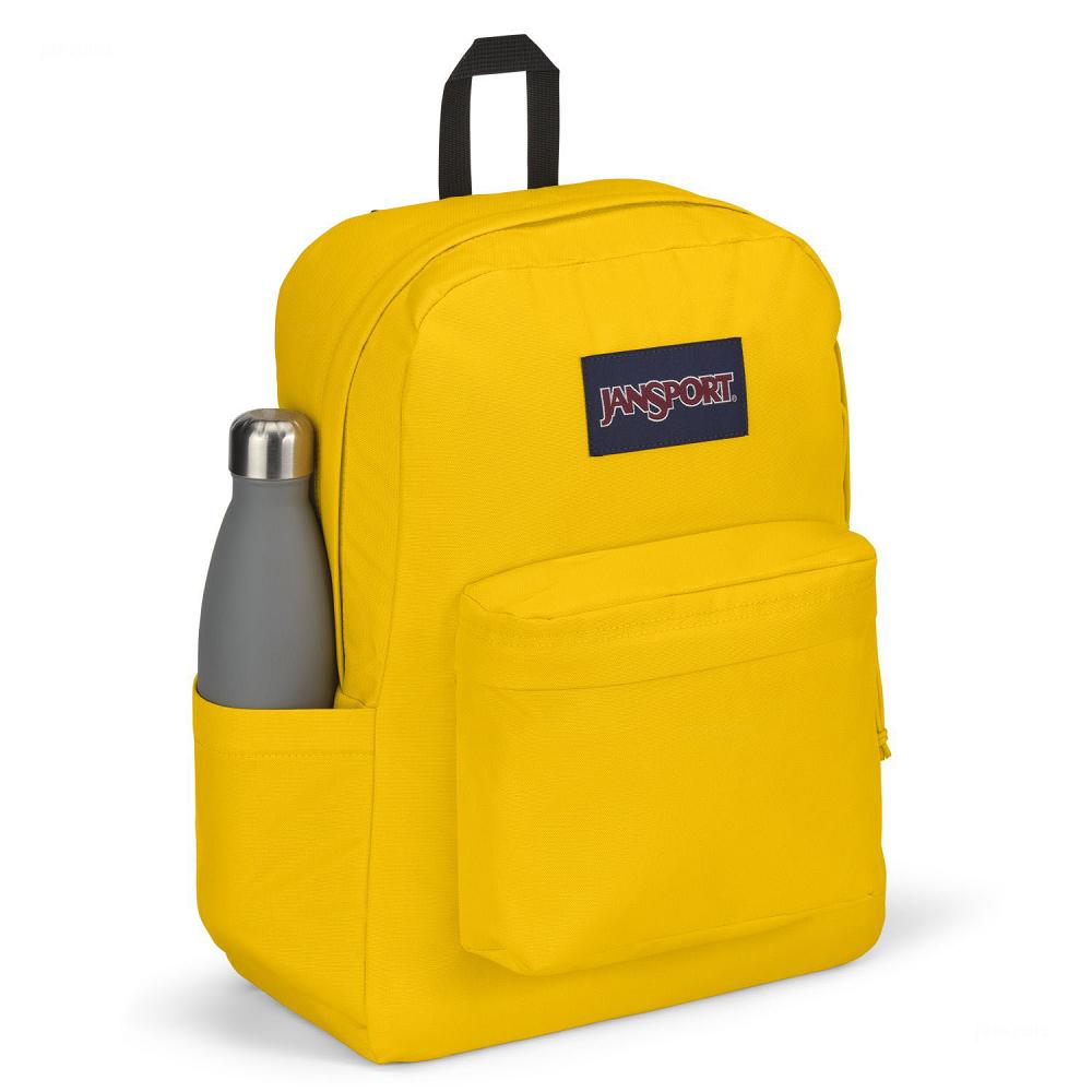 JanSport SuperBreak® Plus Laptop Backpacks Lemon | AU_JS512