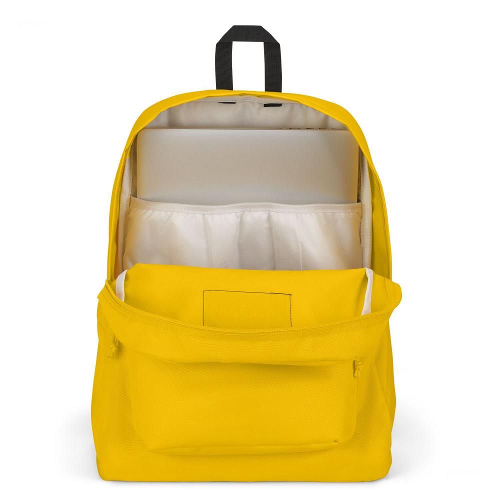 JanSport SuperBreak® Plus Laptop Backpacks Lemon | AU_JS512