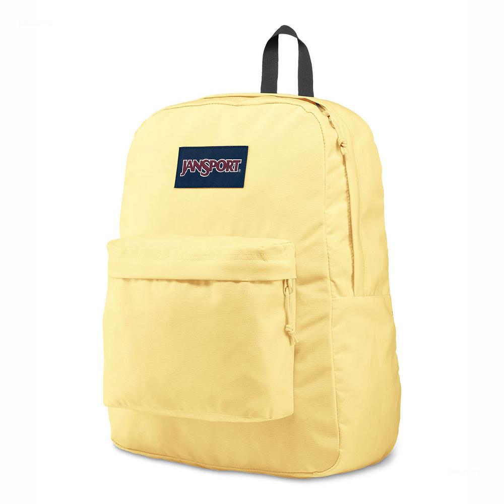 JanSport SuperBreak® Plus Laptop Backpacks Yellow | AU_JS516