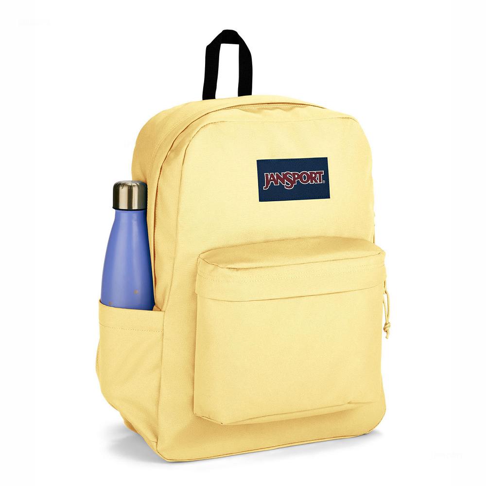 JanSport SuperBreak® Plus Laptop Backpacks Yellow | AU_JS516