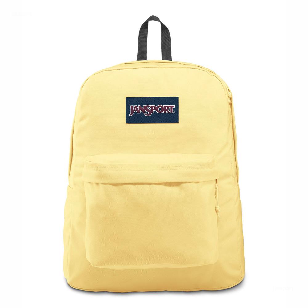 JanSport SuperBreak® Plus Laptop Backpacks Yellow | AU_JS516