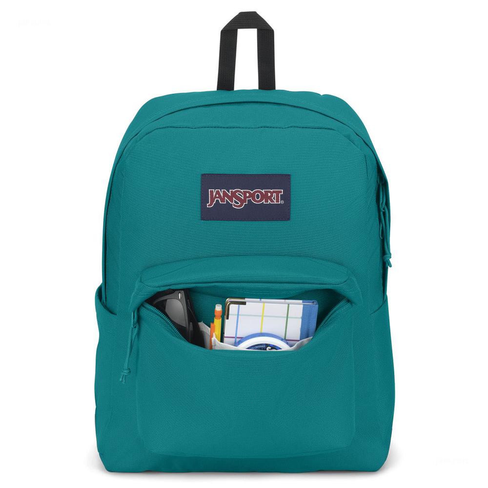 JanSport SuperBreak® Plus Laptop Backpacks Turquoise | AU_JS543