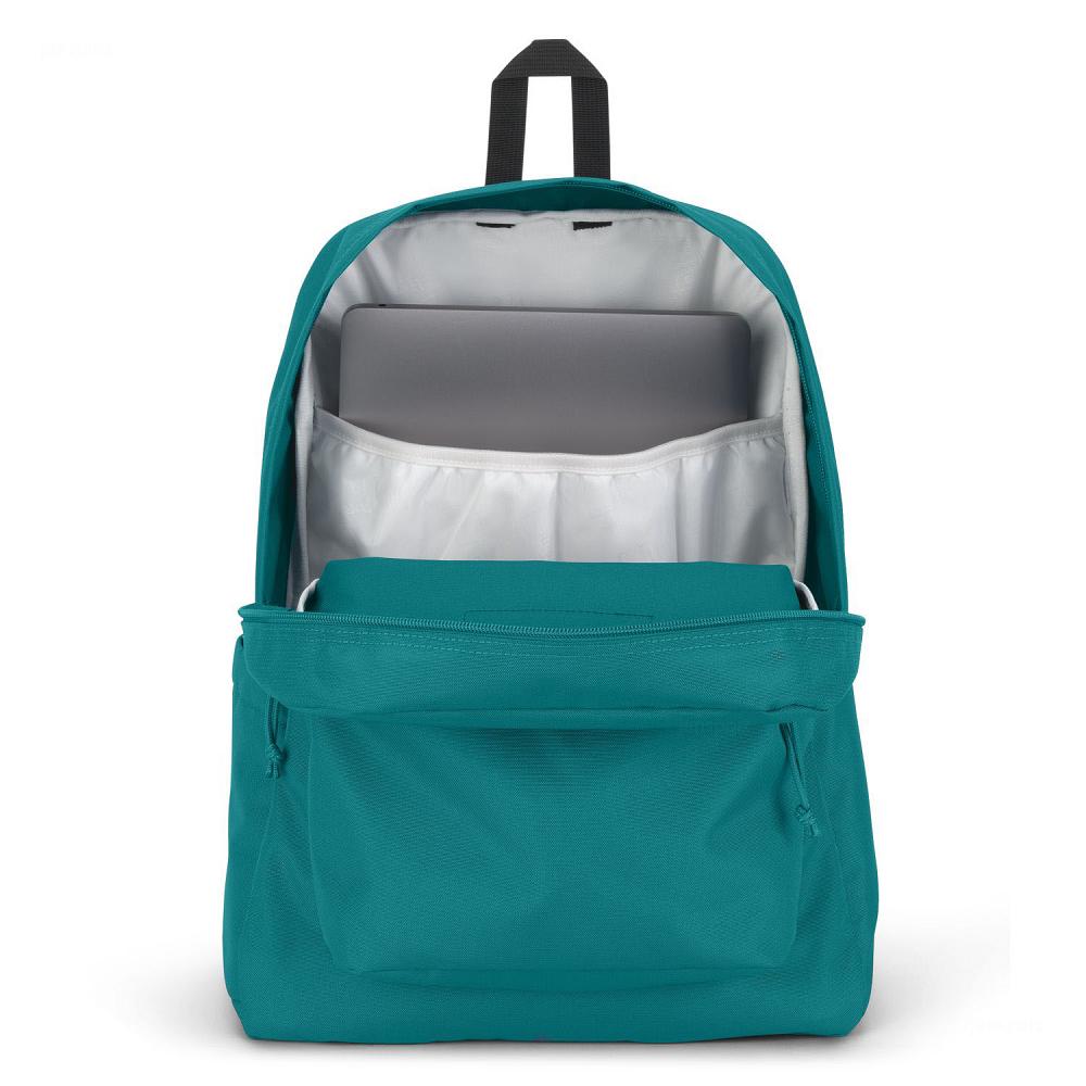 JanSport SuperBreak® Plus Laptop Backpacks Turquoise | AU_JS543