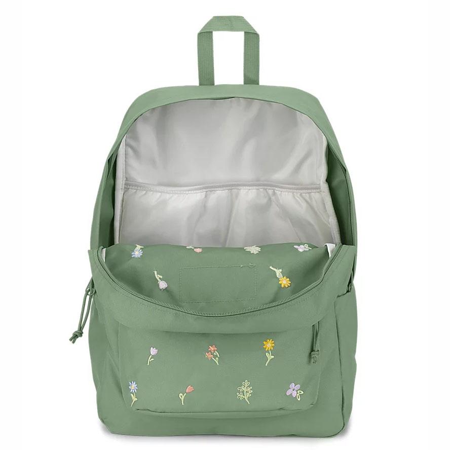 JanSport SuperBreak® Plus School Backpacks Green | AU_JS321