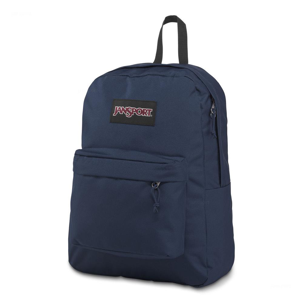 JanSport SuperBreak® Plus School Backpacks Navy | AU_JS383