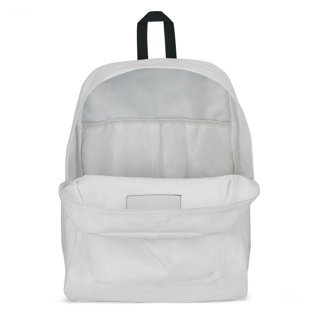 JanSport SuperBreak® Plus School Backpacks White | AU_JS421