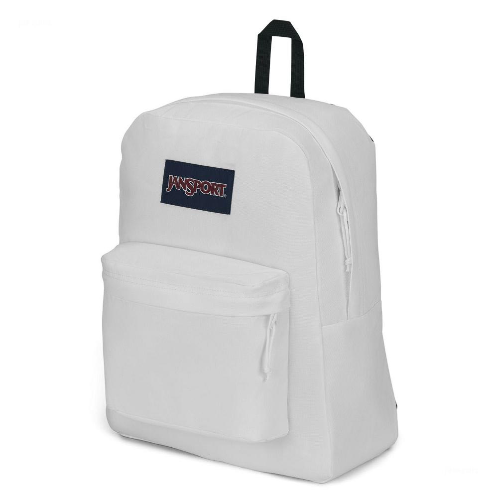 JanSport SuperBreak® Plus School Backpacks White | AU_JS421