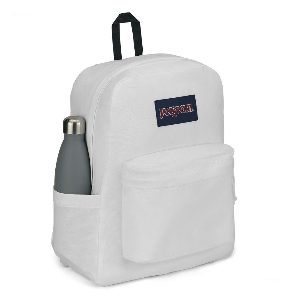 JanSport SuperBreak® Plus School Backpacks White | AU_JS421