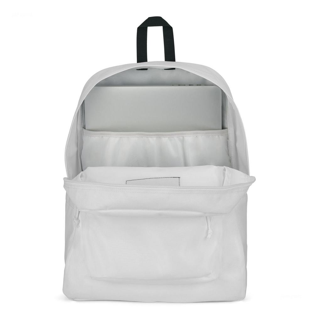 JanSport SuperBreak® Plus School Backpacks White | AU_JS421