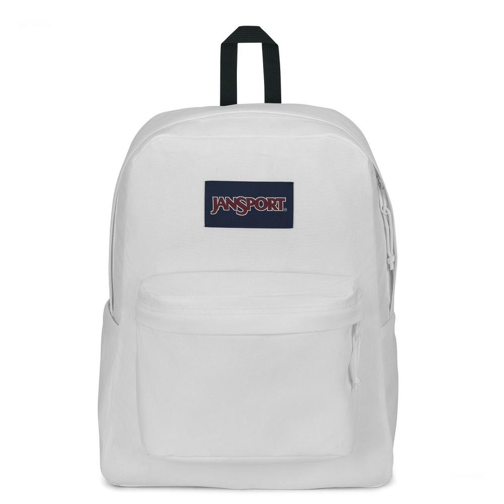 JanSport SuperBreak® Plus School Backpacks White | AU_JS421