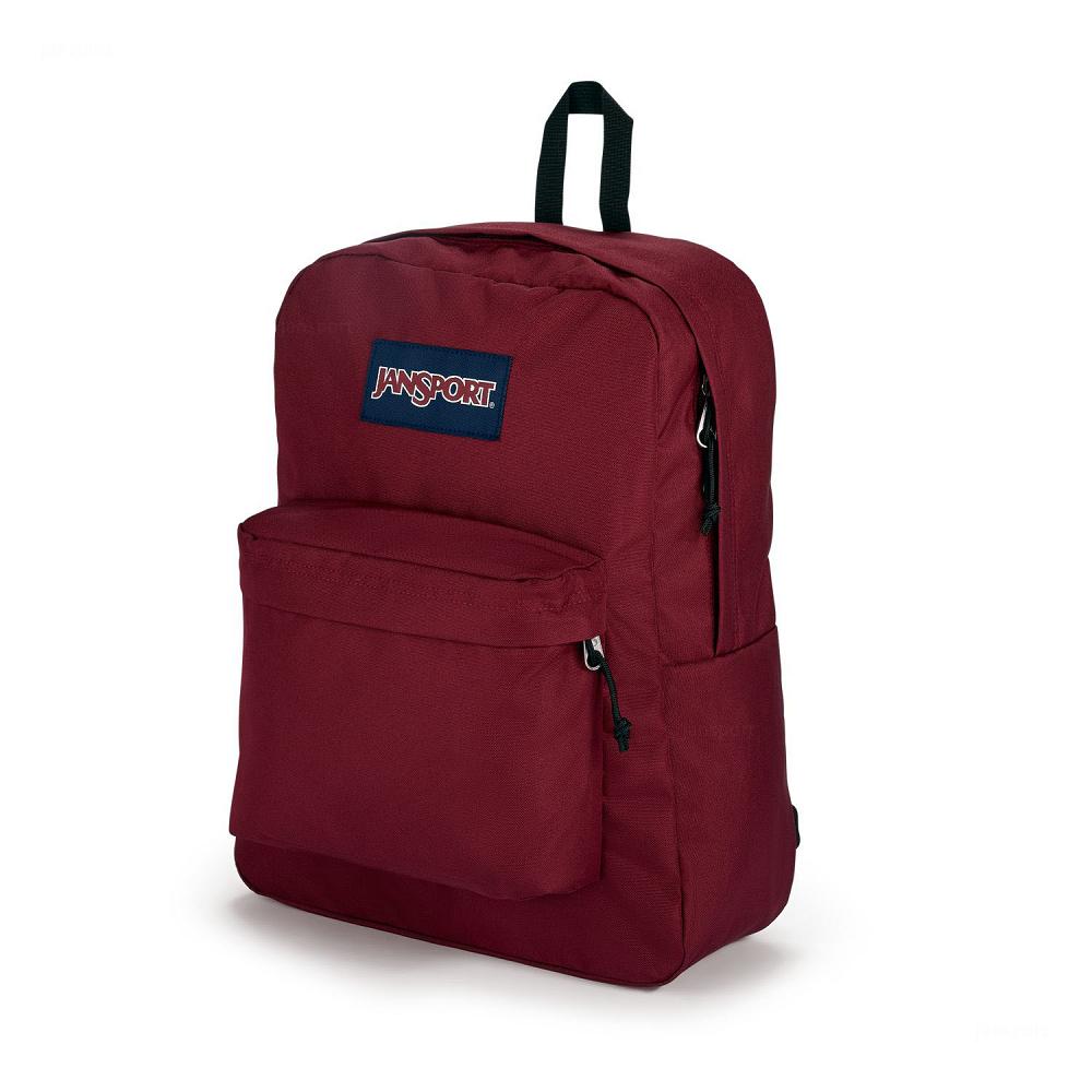 JanSport SuperBreak® Plus School Backpacks Burgundy | AU_JS470