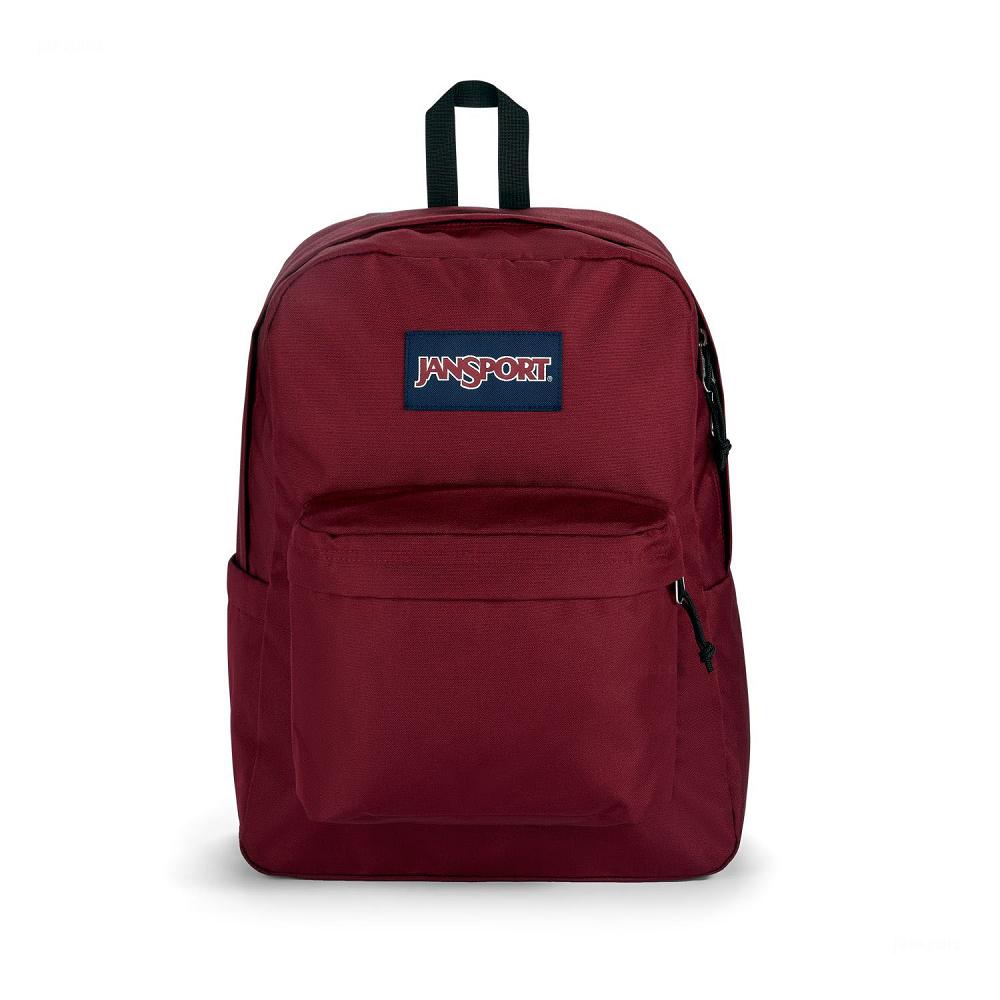 JanSport SuperBreak® Plus School Backpacks Burgundy | AU_JS470