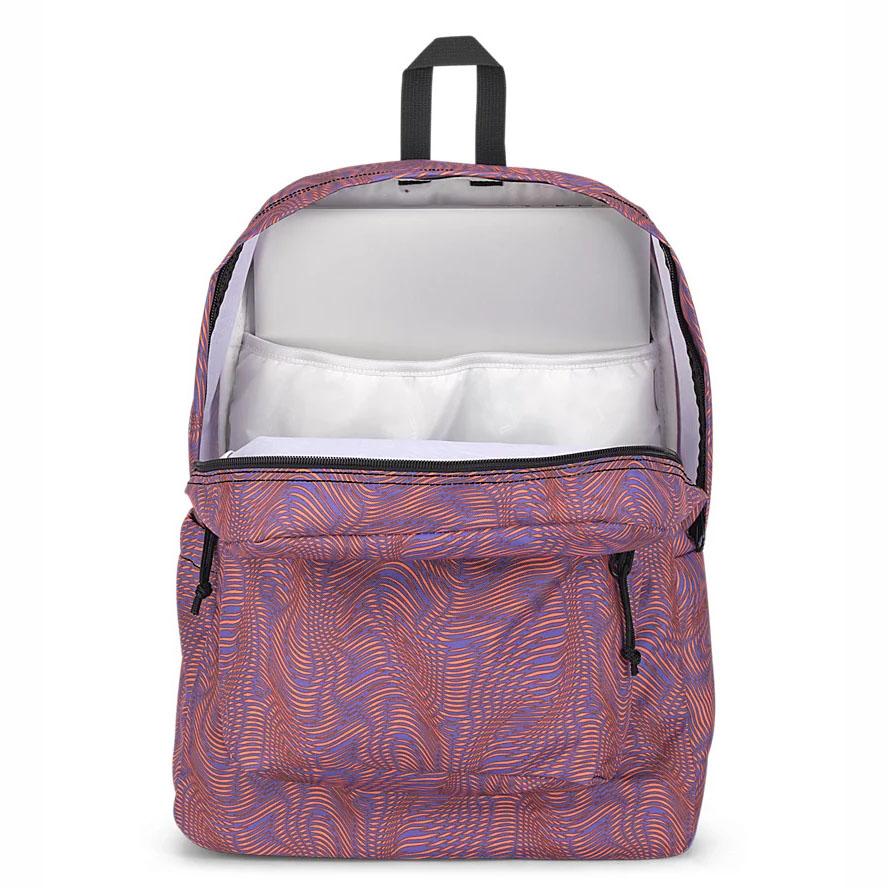 JanSport SuperBreak® Plus School Backpacks Purple / Orange | AU_JS478