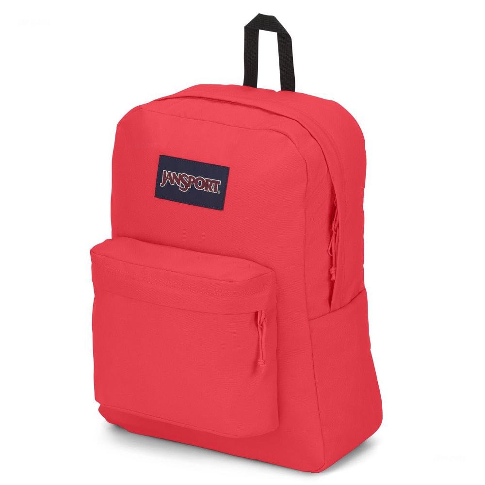 JanSport SuperBreak® Plus School Backpacks Pink | AU_JS508